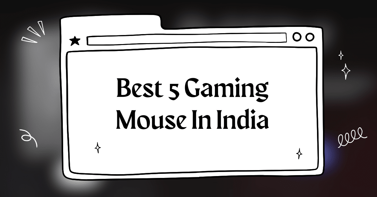 Top 5 Gaming Mouse India