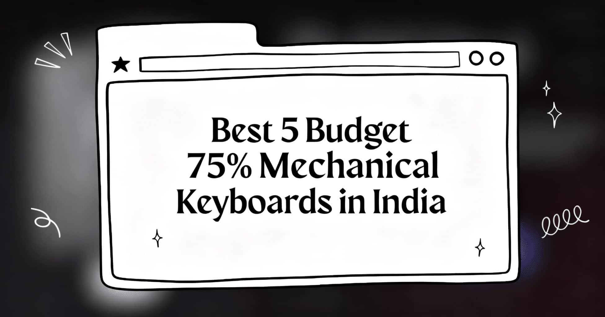 75 percent mechanical keyboard