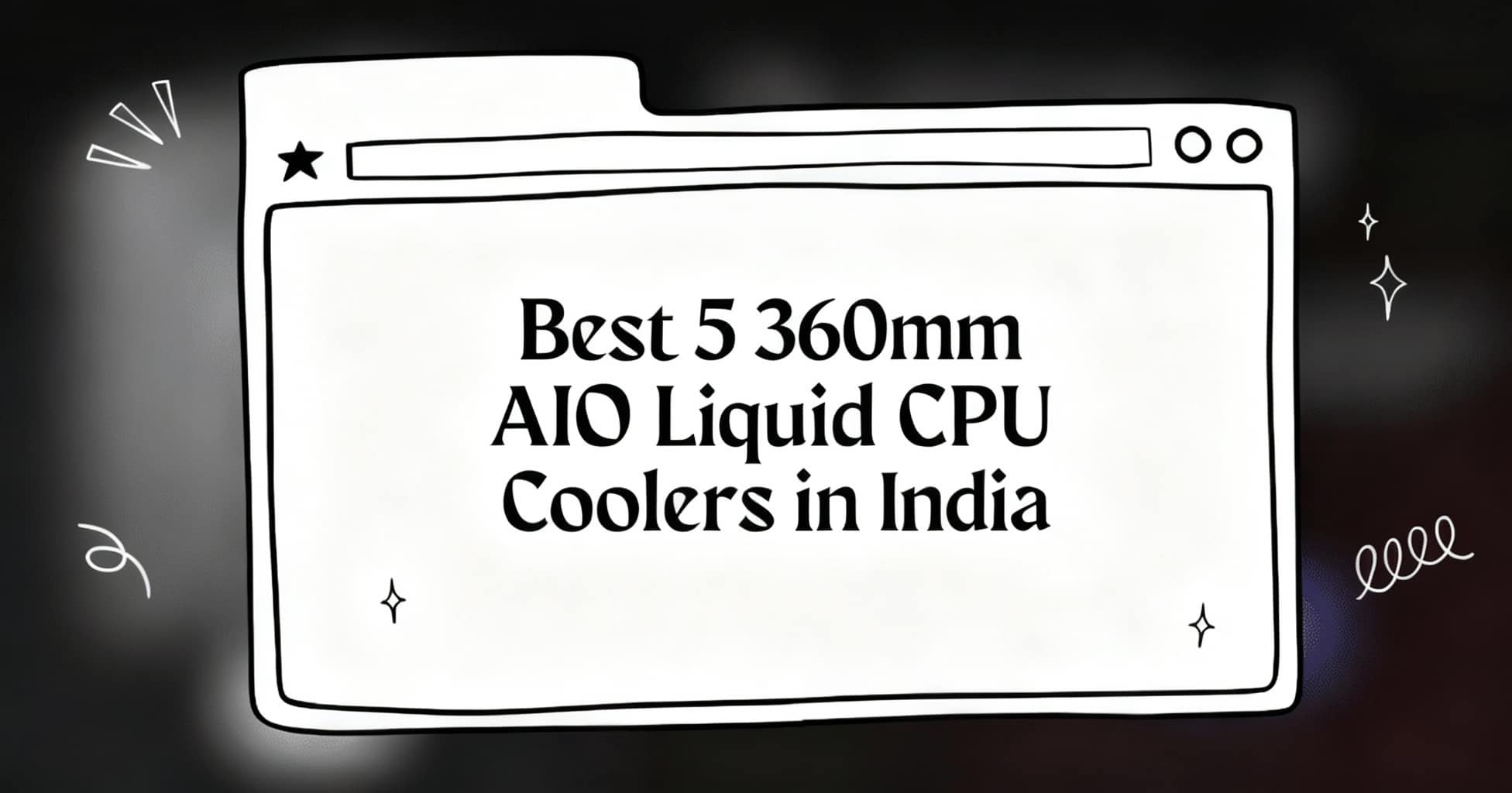 aio liquid cooler 360mm