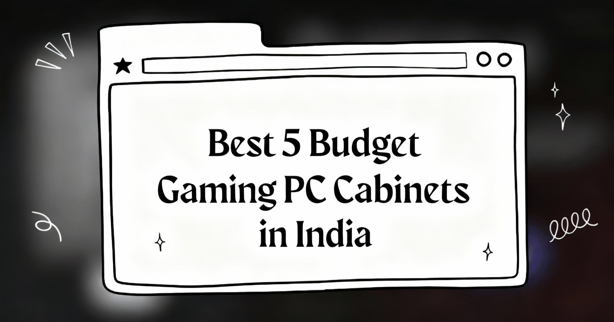 gaming cabinet under 5000