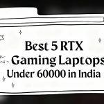 gaming laptop under 60000