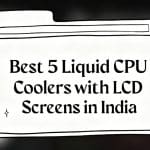 cpu cooler with lcd display