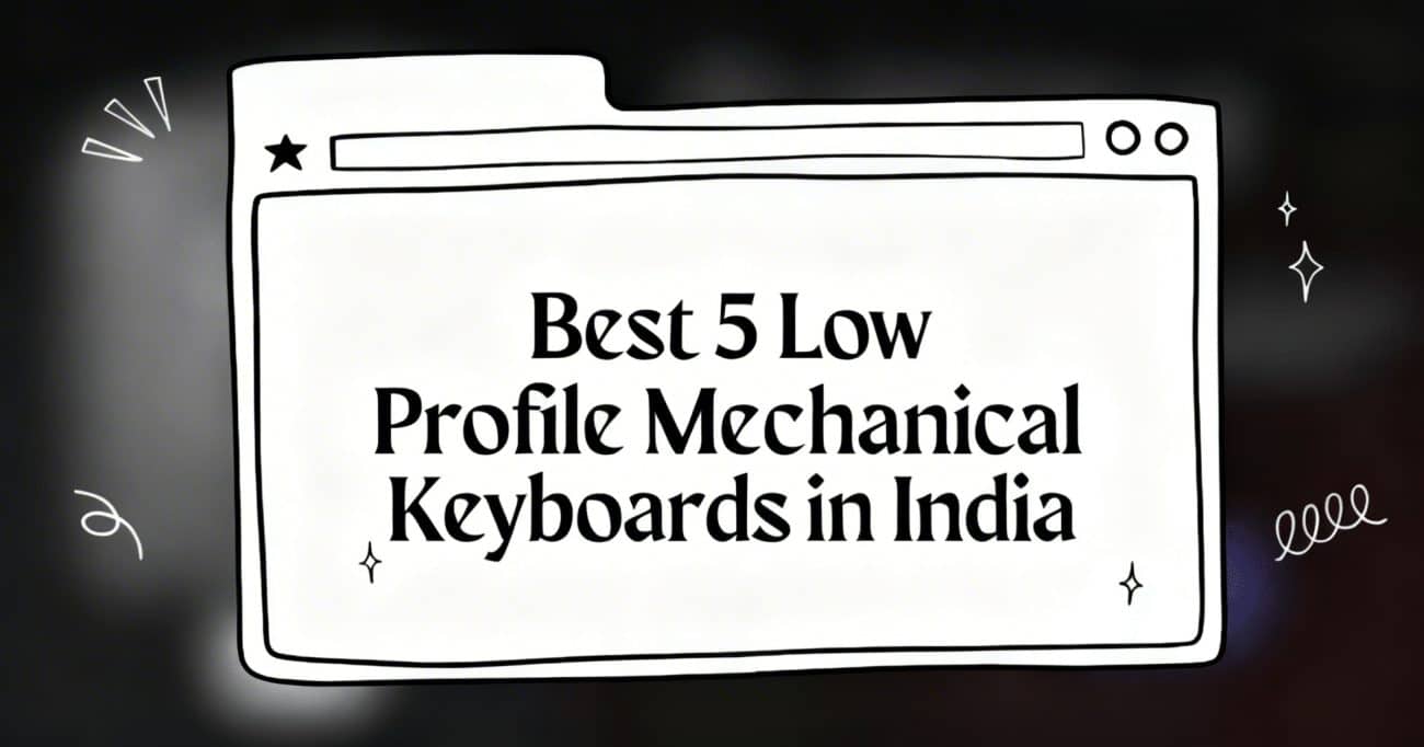low profile mechanical keyboard