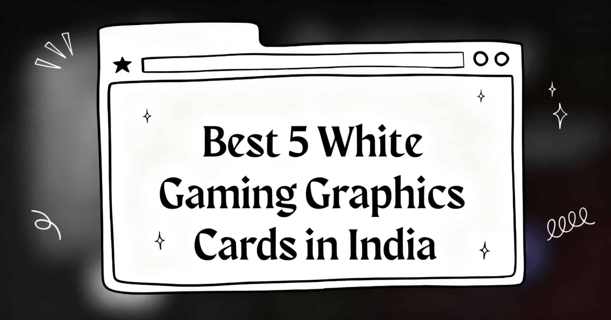 white graphics card