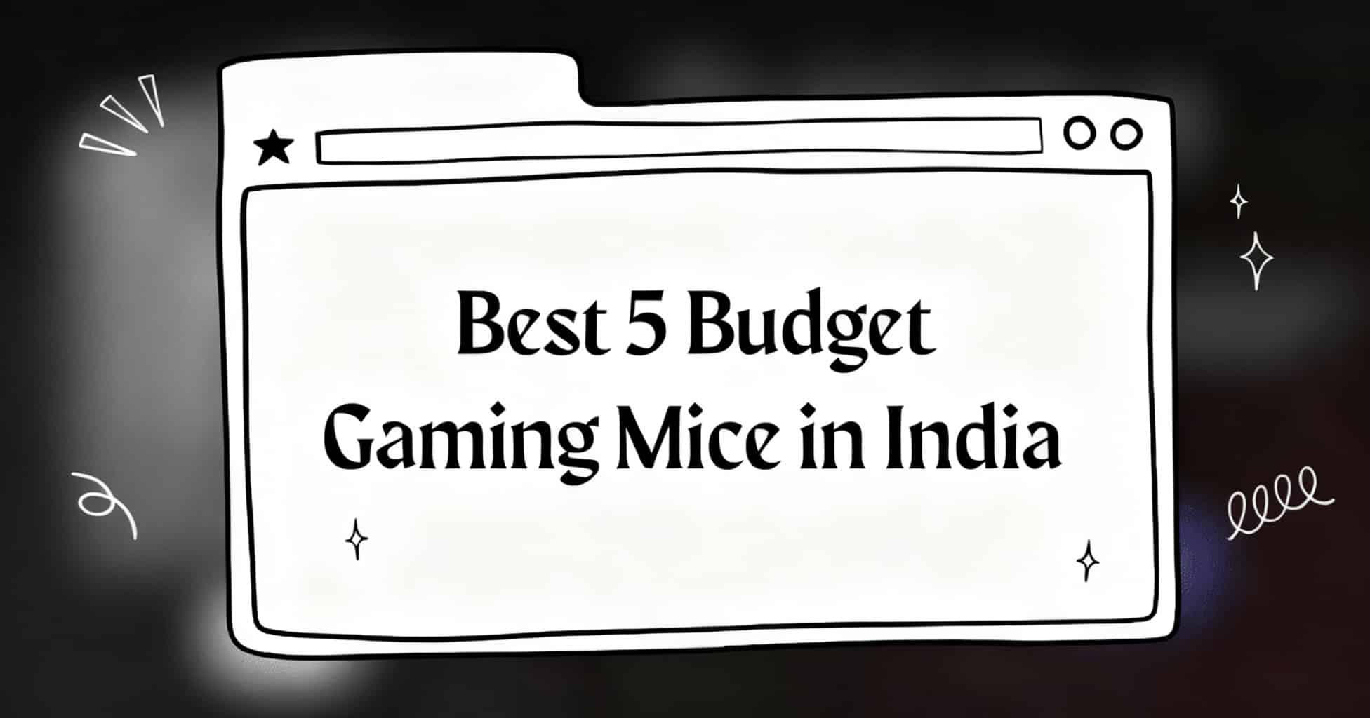 gaming mouse under 1000