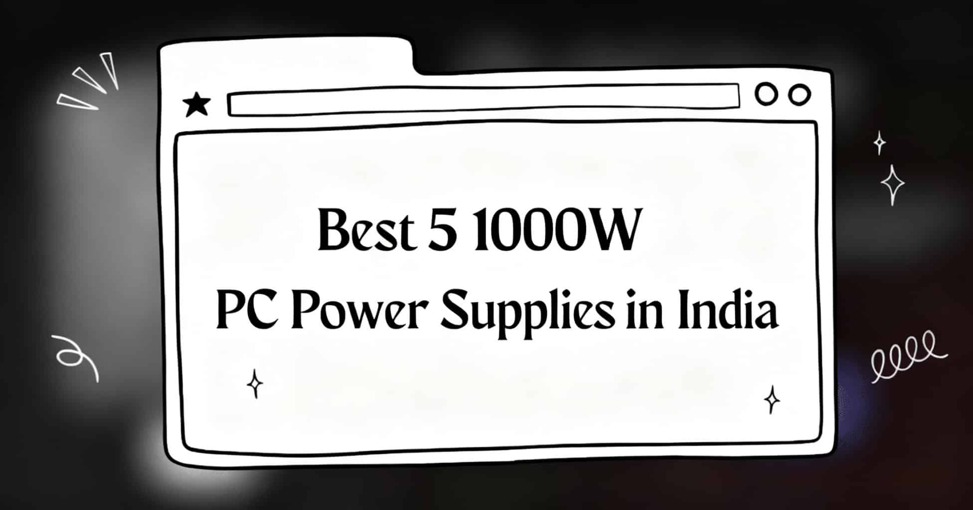 1000w power supply atx 3.0