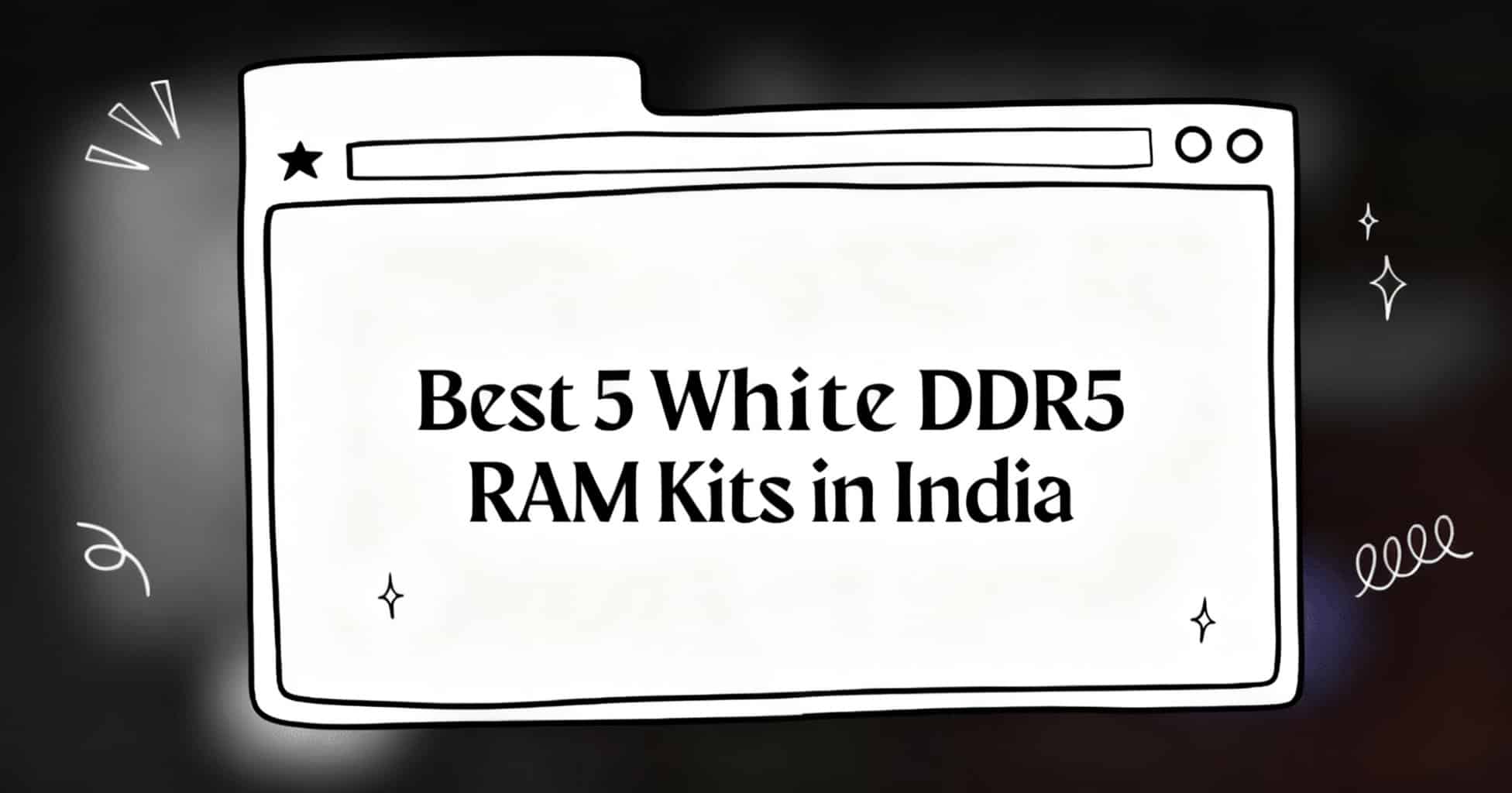 white ram ddr5