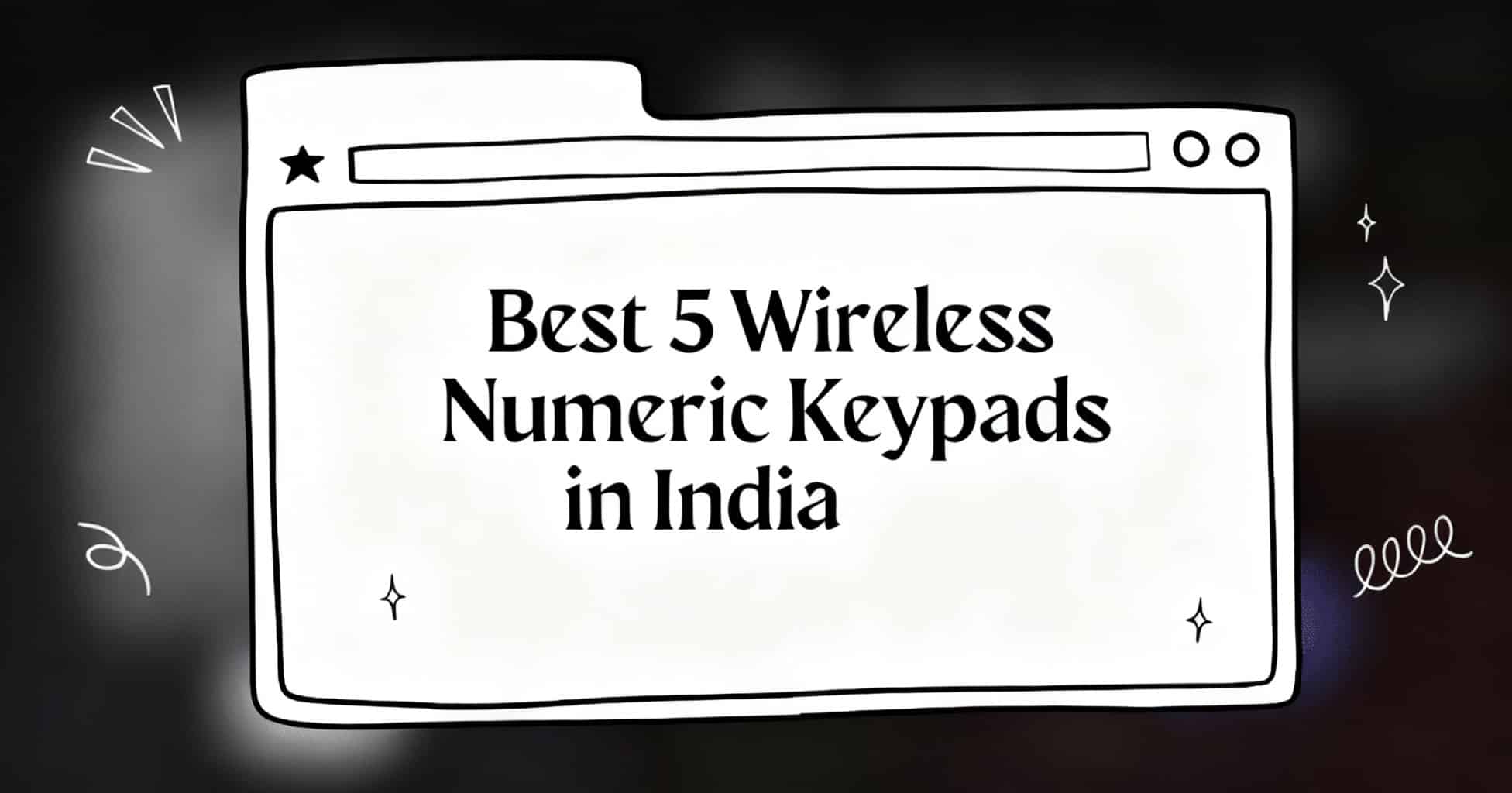 wireless numpad